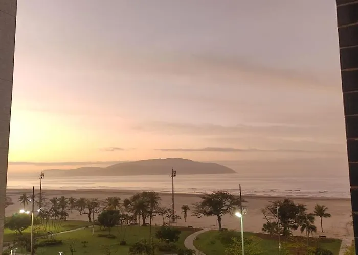 Apartamento Em Santos Vista Mar