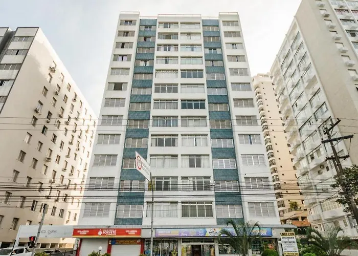 Apartamento Em Santos Vista Mar